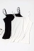 Từ màu trắng cổ áo điều chỉnh dây đeo vai yếm trong nữ phương thức kích thước lớn chống ánh sáng ống top bọc ngực đáy áo sơ mi