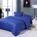 Màu sắc đặc biệt màu tinh khiết khách sạn bộ đồ giường khách sạn cotton quilt cover sheets giường bông quilt cover mảnh duy nhất