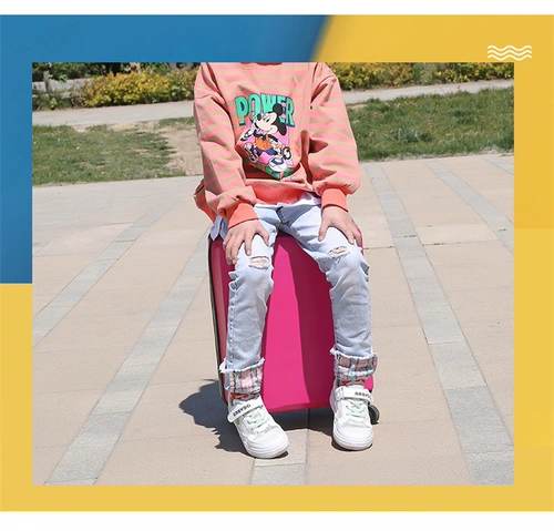 Универсальный детский чемодан подходит для мужчин и женщин, делается под заказ, 18 дюймов