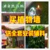 Cây xanh tường mô phỏng cây trang trí tường phòng khách nội thất nền hoa tường màu xanh lá cây treo tường nhựa giả ban công - Hoa nhân tạo / Cây / Trái cây