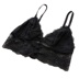 Châu Âu và Mỹ bralette đồ lót nữ mỏng mà không có vòng thép áo ngực mỏng dây đeo vai mùa xuân ren corset gợi cảm hàng đầu - Ống bra 2 dây Ống