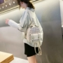 Ba lô nữ 2019 phiên bản Hàn Quốc mới của thời trang hoang dã siêu lửa đeo túi nhỏ du lịch ba lô mini - Ba lô balo nam đẹp