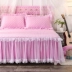 Chần dày Hàn Quốc ren giường váy mảnh duy nhất giường bìa 1.5 m 1.8 Simmons nệm bìa đặc biệt cung cấp