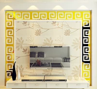 Трехмерное настенное креативное украшение на стену для гостиной в помещении, европейский стиль, в 3d формате