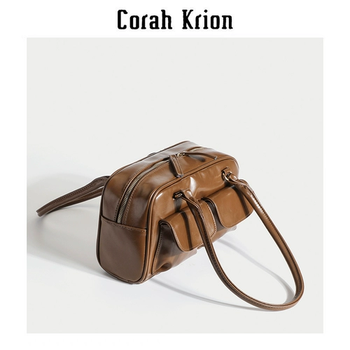 Небольшая дизайнерская ретро сумка подмышку, сумка через плечо, премиум класс