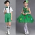 3 Ngày của Trẻ em Trang phục Ngày của Trẻ em 4 Cô gái 5 Váy múa Công chúa phồng Váy 6 Mẫu giáo 7 tuổi Xanh - Trang phục Trang phục