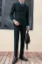 Bộ đồ vest nam công sở ăn mặc giản dị tự tu phiên bản Hàn Quốc của bộ đồ đôi chú rể Anh - Suit phù hợp quần âu nam Suit phù hợp