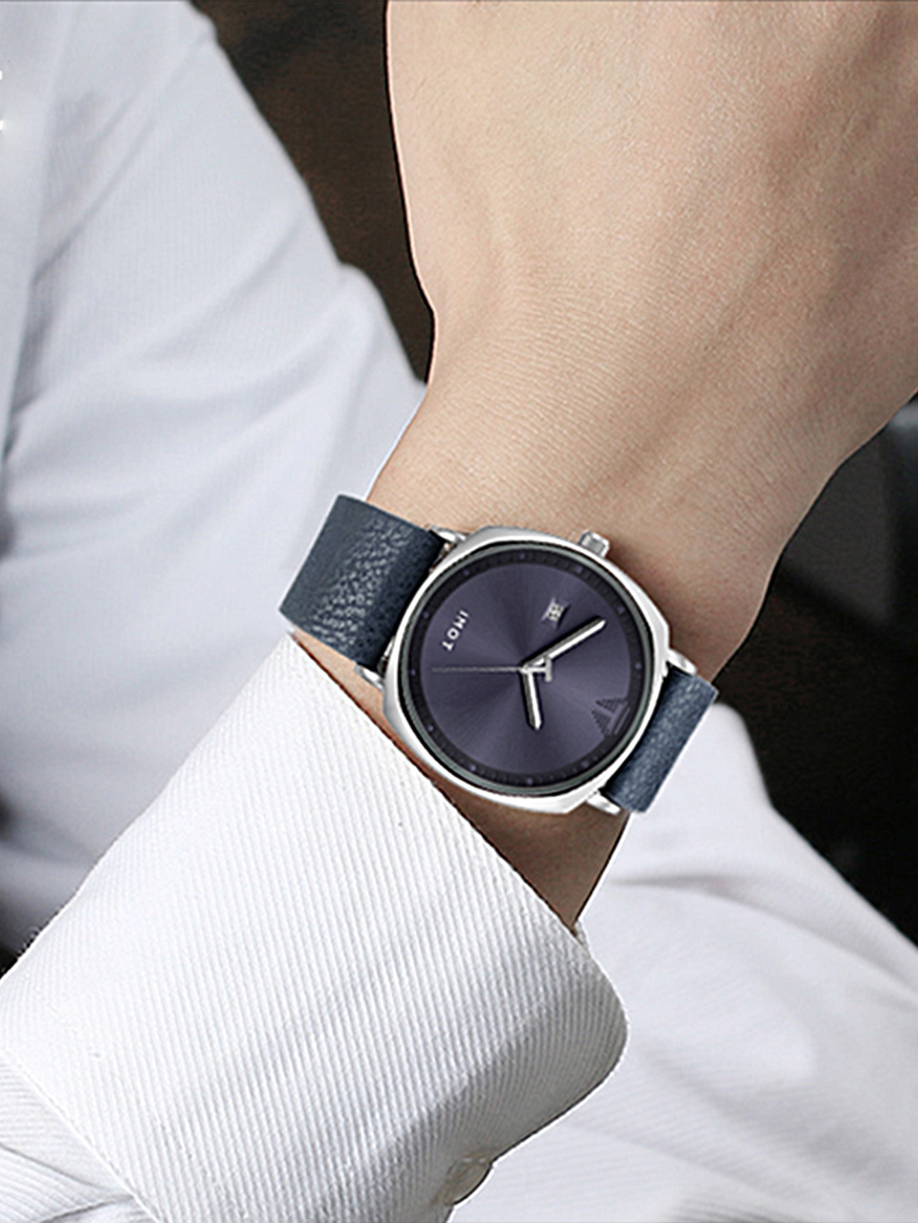 TOMI New China-Chic Online Celebrity Student Fashion Reloj de cuarzo pequeño estilo universitario simple para hombre a prueba de agua_voghion.com