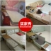Phong cách châu Âu giường đôi 2m 2.2 giường ngủ giường da kết hôn master bedroom phòng ngủ tối giản hiện đại giường tatami đa chức năng - Giường