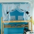 Phòng ngủ tập thể ký túc xá đại học net màn chống muỗi một mảnh giường đôi, giường ngủ, giường chống bụi