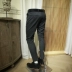 2018 thu đông mới phù hợp với quần lửng phiên bản Hàn Quốc của xu hướng quần tây đơn giản quần âu đơn giản quần rắn màu Suit phù hợp