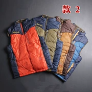 Áo vest cotton thời trang giá cả phải chăng Thoải mái cộng với lót nhung Xu hướng áo khoác nam ấm áp dày vest nam và nữ phiên bản Hàn Quốc - Dệt kim Vest