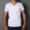 Modal cotton siêu mỏng ngắn tay t-shirt nam đáy áo V-Cổ màu trắng tinh khiết dài tay mùa hè ăn mặc nửa tay áo thun polo nam