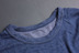 Mềm mại, đàn hồi, ánh sáng, đơn giản, màu sắc rắn, nách, mỏng, phù hợp, phù hợp với, vòng cổ của nam giới, dài tay T-Shirt Áo phông dài
