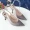 Giày nữ phiên bản Hàn Quốc 2018 mới giày cao gót mũi nhọn cao gót hoang dã Baotou từ khóa dép 9cm Giày đơn nữ mùa hè