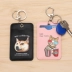 Hàn quốc bộ thẻ dễ thương cá tính sáng tạo thẻ xe buýt thẻ ID sinh viên thẻ trường bữa ăn thẻ kiểm soát truy cập thẻ set keychain