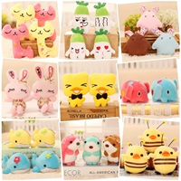 Платковая кошка плюшевые игрушечные собаки и собачьи щенки шлифование зубов кость щенки