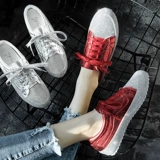 Белая обувь, универсальные базовые кроссовки на платформе, 2020