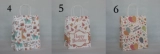 Выход среднего дня рождения бумажный пакет для подарочной бумажной сумки для пакета, ножа