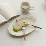 Японское матовое кунжутное масло в стиле древности, обеденная тарелка, румяна, популярно в интернете