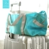 Túi du lịch có thể gập lại túi xách nữ túi thể dục khoảng cách ngắn túi vải du lịch nữ Túi du lịch