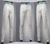 Cao cấp mùa hè quần da của nam giới phần mỏng Hàn Quốc phiên bản của bàn chân chặt chẽ thủy triều của nam giới mỏng da quần xe máy quần da trắng Quần da