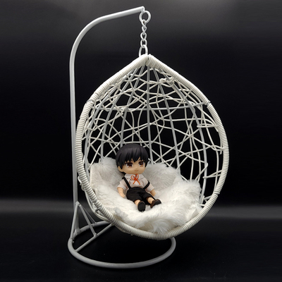 taobao agent 1/6 soldiers scene accessories hanging basket hanging chairs Qiuqianwa furniture 12 -inch BJD body doll rocking chair model
