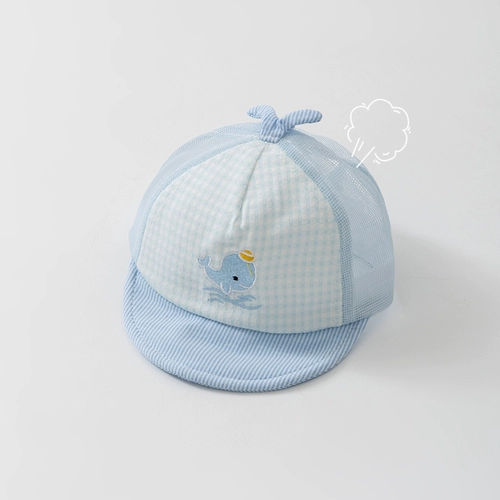 Хлопковая детская летняя шапка, тонкая солнцезащитная шляпа для новорожденных, осенняя кепка для раннего возраста