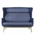 FRP thiết kế nội thất phòng khách phong cách Bắc Âu sofa hình cafe nói chuyện sofa net sofa đỏ
