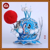 Оперная драматическая костюм голова ювелирного шлема Zijin Crown Jia Baoyu Hat красота обезьяна King Sun Wu's Пустого украшения принца принца