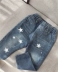 Một cửa hàng quần áo bằng gỗ quần áo trẻ em 19 quần jean trẻ em mùa thu mới lớn Ngôi sao xanh Nhật Bản 3-4 tuổi quần thủy triều - Quần jean