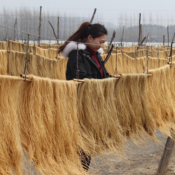 山东农家自制无添加红薯细粉条 5斤 优惠券折后￥26包邮（￥29-3）