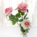 Mô phỏng hoa hồng bó hoa giả 绢 hoa khô hoa nhựa trong nhà phòng khách trang trí bàn trang trí trang trí chậu cây - Hoa nhân tạo / Cây / Trái cây