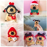 Шапка, шерстяной шлем, милый плетеный аксессуар ручной работы, с медвежатами, наряжаться