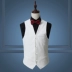 Áo vest nam công sở giản dị dành cho giới trẻ Thanh lịch cộng với phân bón XL vest Anh vest vest nam - Dệt kim Vest áo khoác len dáng dài hàn quốc Dệt kim Vest