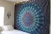 Ấn độ Mandala treo tường trang trí tường trang trí tấm thảm tấm thảm bãi biển khăn nhiếp ảnh nền vải