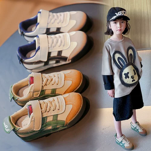 Спортивная обувь для мальчиков, детские кроссовки для отдыха, тренд сезона, мягкая подошва