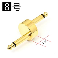 Аксессуары для гитары 单块线对接头 单块效果器双插头 连接线