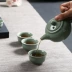 Bộ trà Đức Đức Bộ Kiln Hộp quà tặng Bộ trà Kung Fu Bán buôn Logo tùy chỉnh Tết Trung thu Bộ quà tặng du lịch