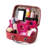 Детская реалистичная игрушка, семейный комплект для макияжа, коробка для косметики для принцессы, база под макияж, полный комплект