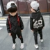 Bộ đồ mùa thu cho bé trai 2019 mới cho trẻ em 1-7 tuổi mặc cho bé 5 bộ đồ thể thao hai mảnh phiên bản Hàn Quốc cho mùa xuân và mùa thu - Phù hợp với trẻ em đồ bé trai Phù hợp với trẻ em