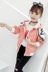 Quần áo trẻ em nữ áo khoác 2019 trẻ em mới phiên bản Hàn Quốc của áo đại dương trong bộ đồ bé trai ngắn đoạn ngắn áo khoác mùa thu thủy triều - Áo khoác áo khoác cao cấp cho be gái Áo khoác