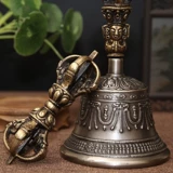 Ваджрный колокольчик и пестик, импортированные из Непала, представляют собой пяти- и девяти-нитевой колокольчик из чистой меди с четким звуком, большим, средним и малым эхом.