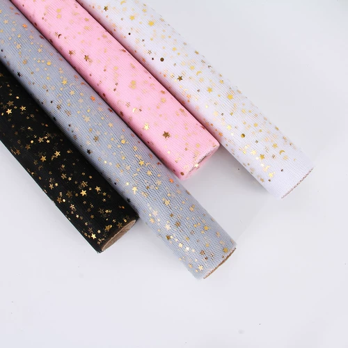 Упаковка, бумажная сетка, букет, розы, в корейском стиле