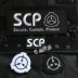 SCP Foundation Magic Sticker SCP Logo Badge Vest chiến thuật Nhãn dán siêu nhiên miếng nhám dán quần áo Thẻ / Thẻ ma thuật