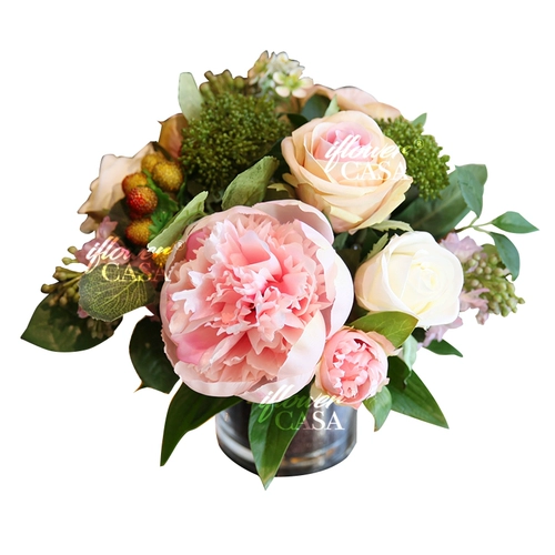 Iflower элитные искусственные цветы, аксессуары для дома, обеденный стол, цветы для гостиной, журнальный столик, домашние скандинавские искусственные цветы, неоклассический