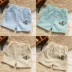 Quần áo trẻ em Hàn Quốc phiên bản của các ngôi sao sọc bé quần short nam mùa hè 1-3 tuổi cotton và linen boy bé mặc quần triều