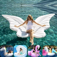 Плавательный круг для взрослых, водная надувная игрушка, популярно в интернете, единорог, розовое золото, фламинго