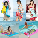 Быстросохнущее пляжное банное полотенце для взрослых, портативный спортивный самолет, накидка для спортзала для плавания