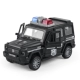 Пластиковая черная полицейская машина, дорожная полиция